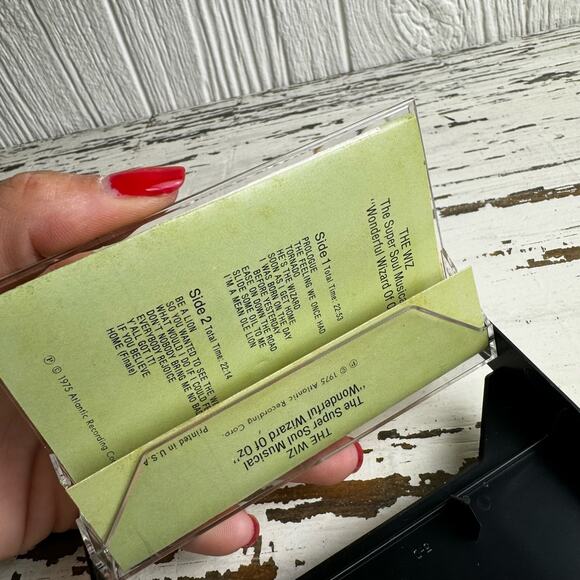 THE WIZ The Wonderful Wizard of Oz 1975 RCA Cassette Tape Soul Music Original - Picture 4 of 7